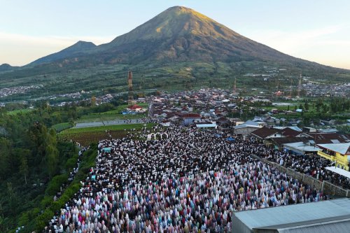 Shalat Idul Adha with View di Garung Wonosobo, Bisa Menginap Gratis di Rumah Warga