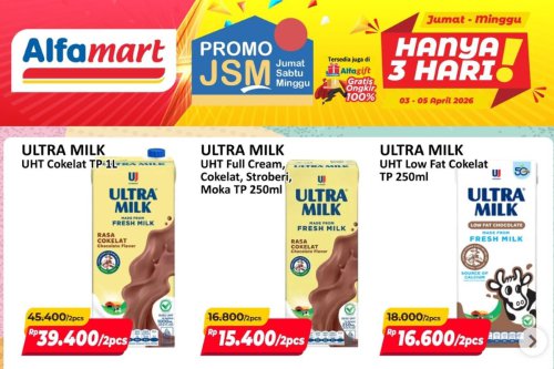 Promo JSM Alfamart Hari Ini 3 April 2026: Kebutuhan Rumah Tangga Diskon 60 Persen