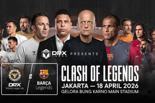 Link Live Streaming Clash of Legends: Barcelona Legends Vs DRX World Legends