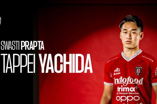 Resmi! Bali United Rekrut Teppei Yachida, Gelandang Baru Eks Timnas Jepang