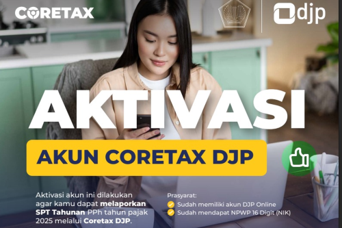 cara aktivasi akun Coretax, lapor SPT 2026, Kode Otorisasi Coretax, Cara Aktivasi Akun Coretax untuk Lapor SPT 2026, Tidak Perlu ke Kantor Pajak