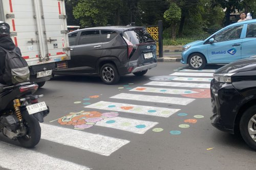 Zebra Cross Pac-Man Viral, Warga Minta Tambah