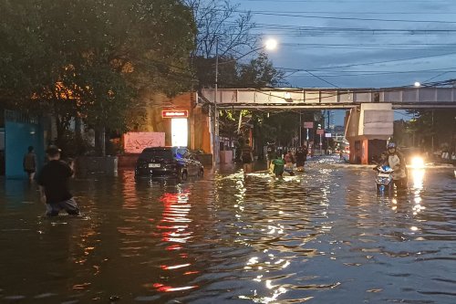 Daftar 39 Ruas Jalan yang Masih Tergenang Banjir Jakarta