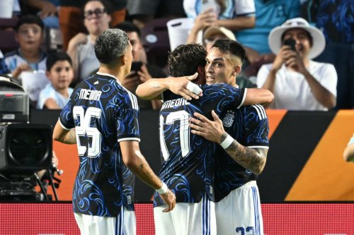 Argentina vs Honduras, Timnas Argentina, Hasil Argentina Vs Honduras 2-0, Lautaro 1 Gol dan 1 Assist