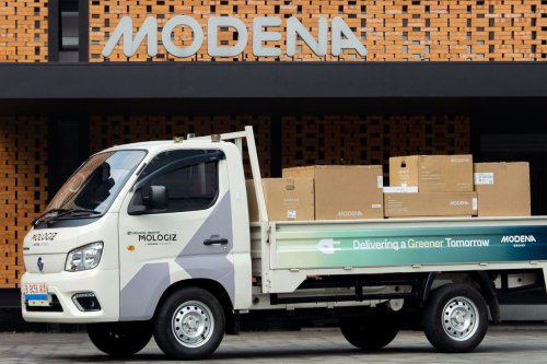 Modena, kendaraan listrik, Foton eTruck Mate, Pikap Listrik Foton eTruckMate Jadi Armada Baru Logistik Modena