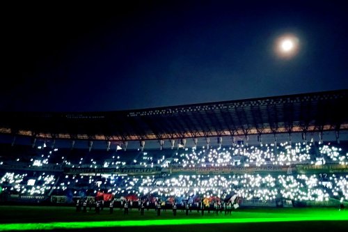 BERITA FOTO - Semangat Baru Sepak Bola Indonesia, Super League 2025-2026 Resmi Dibuka di Surabaya