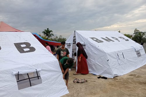 Klarifikasi BNPB soal Tenda Pengungsi di Aceh Tamiang Baru Dipasang Jelang Kedatangan Prabowo