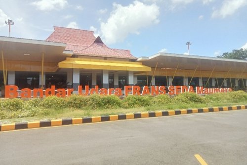 Penutupan Bandara Frans Seda Maumere Diperpanjang Imbas Erupis Gunung Lewotobi
