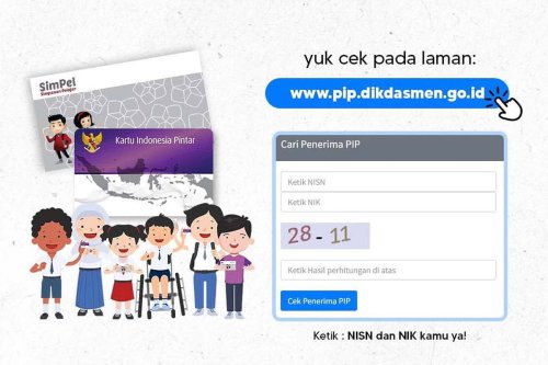 Cara Cek PIP Lewat HP 2025 di pip.kemendikdasmen.go.id, Panduan Lengkap Orang Tua dan Siswa