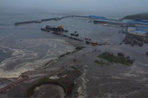 Gempa M 8,8 Guncang Rusia, Puluhan Gempa Susulan dan Tsunami Rusak Kota Pesisir