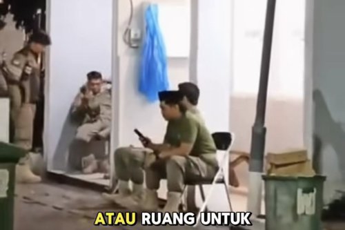 Merokok di Ruang Laktasi Alun-alun Merdeka, Oknum Satpol PP Malang Disanksi, DLH Akui SosialisasI Kurang