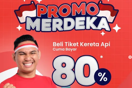 Syarat Diskon 20 Persen Tiket KAI 17 Agustus 2025, Cek Info di Sini