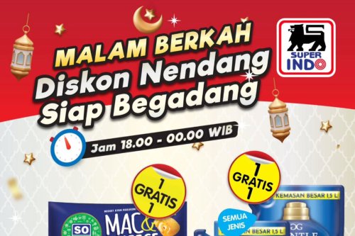 Promo Superindo Hari Ini 19 Maret 2026, Belanja Malam Hari Banyak Potongan Harga
