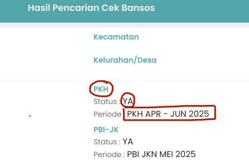 Mensos Gus Ipul Klaim 330.000 Keluarga Naik Kelas, Begini Cek Penerima Bansos PKH dengan KTP