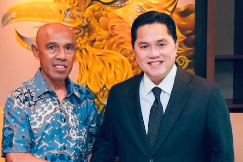 PSSI, Erick Thohir, scouting, Simon Tahamata, Kepala Pemandu Bakat, Timnas Indonesia, Ketua Umum PSSI Erick Thohir, erick thohir, Instruksi Erick Thohir kepada Simon Tahamata tentang Pencarian Bakat Timnas Indonesia