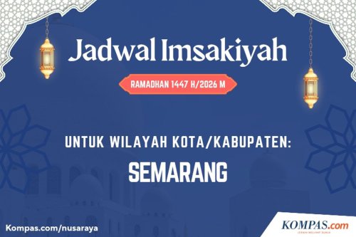 Jadwal Imsak Kota Semarang Hari Ini, Lengkap Jadwal Shalat 10 Maret 2026