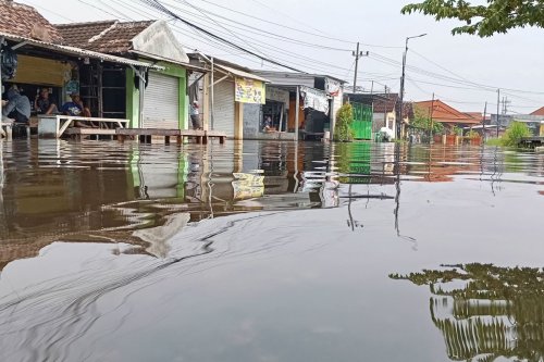 sungai, Tanggulangin, Jawa Timur, Sidoarjo, kebanjiran, 49 RT di Sidoarjo Masih Kebanjiran, Warga Keluhkan Sungai Tak Dinormalisasi