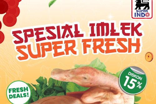 Promo Superindo Hari Ini 10 Februari 2026, Daging Ayam dan Bawang Putih Harga Spesial