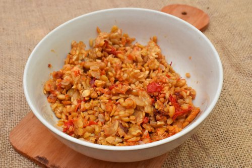 Resep Sambal Tempe atau Tempe Geprek ala Sri Mulyani, Simpel dan Mudah