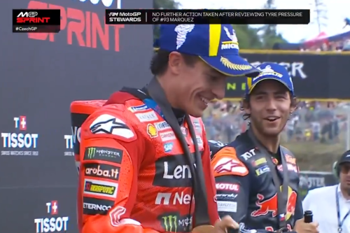 Kata Marc Marquez Soal Isu Tekanan Ban di Sprint Race MotoGP 2025