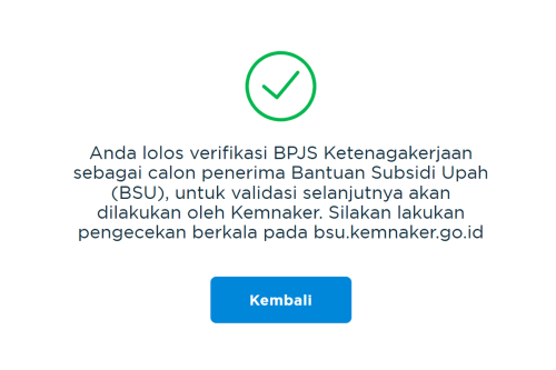 Cek Status BSU Lolos Verifikasi, Apakah Bansos Rp 600.000 Sudah Pasti Cair?