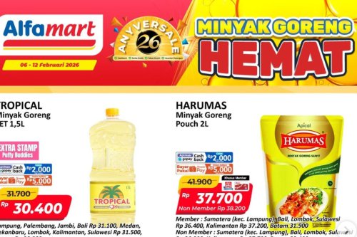 Promo JSM Alfamart Minggu Ini 6-8 Februari 2026, Produk Spesial Ramadhan Banting Harga