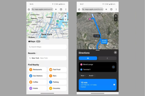 Apple Maps Kini Bisa Digunakan di Android, tapi Setengah Hati