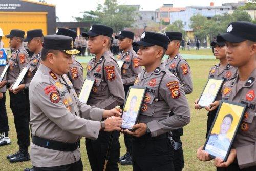 Disersi hingga Narkotika, Ini Deretan Pelanggaran 12 Anggota Polri yang Dipecat Polda Riau