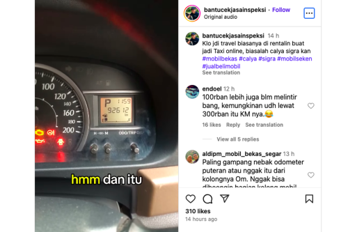 Begini Cara Inspektor Cek Odometer Mobil yang Diakali Penjual Nakal