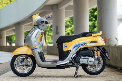 Modifikasi, Yamaha Fazzio, F1ZR, modifikasi, Yamaha Fazzio Hybrid, F1ZR Millenium, Modifikasi Fazzio Bergaya Yamaha F1ZR Millenium