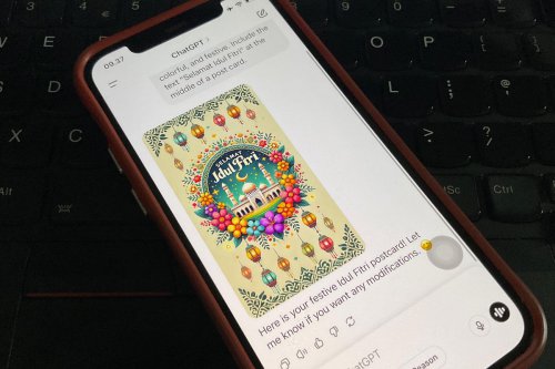 Cara Bikin Kartu Ucapan Idul Fitri 2025 Menarik via ChatGPT, Mudah dan Praktis