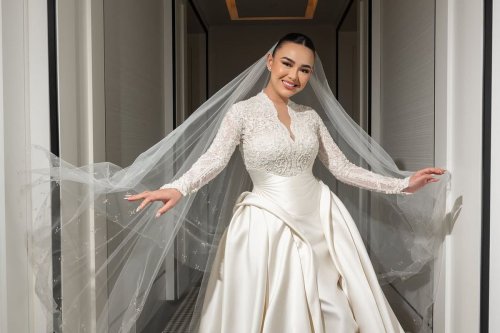 Top 7+ Style Pernikahan Amanda Manopo dan Kenny Austin, Serba Putih nan Romantis