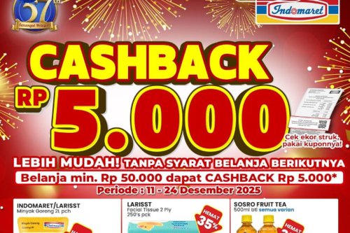 Promo Indomaret Hari Ini 16 Desember 2026, Minyak Goreng Turun Harga