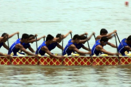 Tim Perahu Naga Indonesia Sabet Medali Emas Lagi di TWG Chengdu 2025