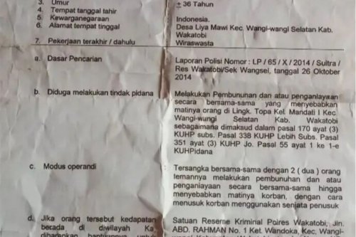 Top 11+ Tahun Buron, Anggota DPRD Wakatobi Litao Bantah Terlibat Kasus Pembunuhan