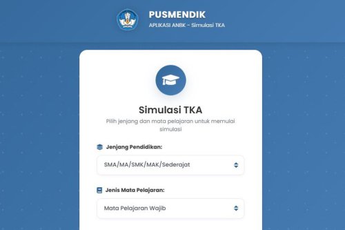 Link dan Cara Akses Simulasi TKA 2025 Gratis untuk Siswa Kelas 12