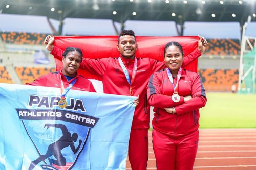Atlet Muda Papua Raih 2 Emas dan 1 Perunggu di Philippine Athletics Championships 2025