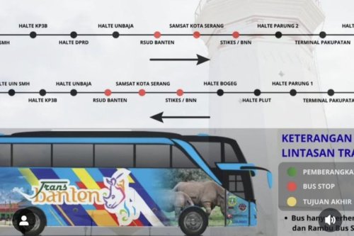 Ini Rute dan Jadwal Lengkap Bus Trans Banten di Kota Serang, Gratis hingga Desember 2025