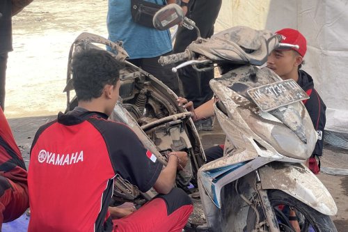 Yamaha Buka 21 Posko Siaga Banjir di Bali