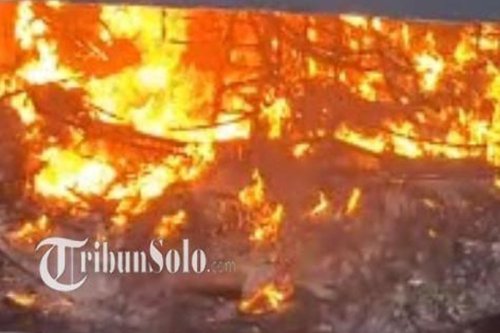 Kronologi Kebakaran Pasar Kota Wonogiri: Api Diduga dari Lantai 2