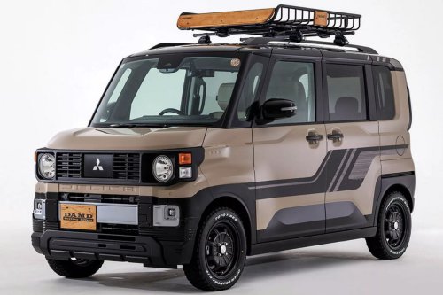 Mitsubishi Delica Mini Disulap Jadi Mini Pajero Bergaya Retro