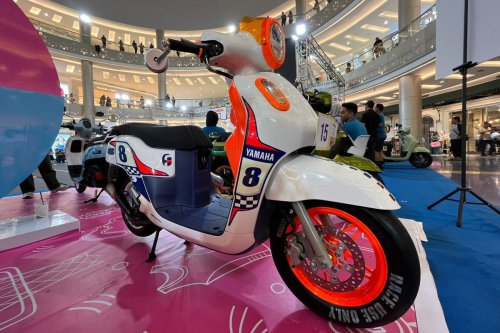 Matic Cub Karya Elmo Jadi Yamaha Fazzio Paling Kalcer di Makassar