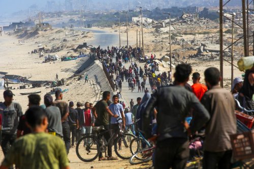 Gencatan Senjata Dimulai, Ribuan Pengungsi Palestina Pulang ke Gaza