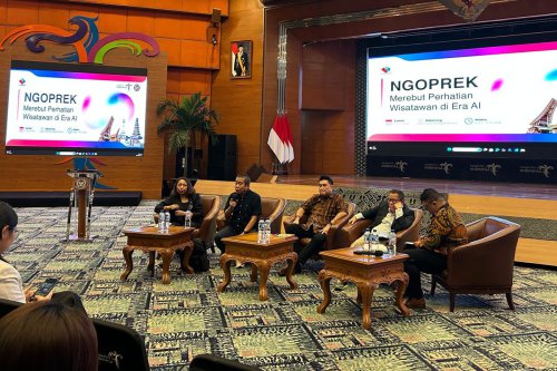 Ngoprek, wisatawan mancanegara, Kementerian Pariwisata, MaiA, Pariwisata Era AI: Tak Cukup Modal Viral, Harus Dipercaya Publik