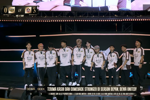 Dewa United dan Evos Esports Tersingkir dari Playoff MPL ID S17