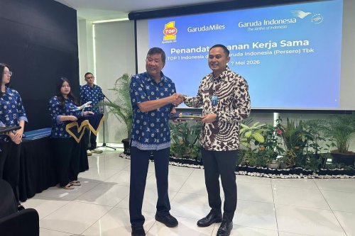 Garuda Indonesia, GarudaMiles, TOP 1, Rudi Hartono, Produsen Pelumas Ini Jadi Mitra Baru GarudaMiles