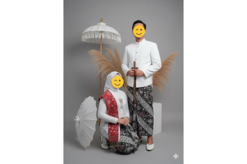 Cara Mudah Edit Foto Pakai Baju Adat Jawa di Gemini AI