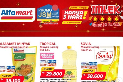 Promo JSM Alfamart Sabtu 14 Februari, Stok Makanan Murah untuk Weekend