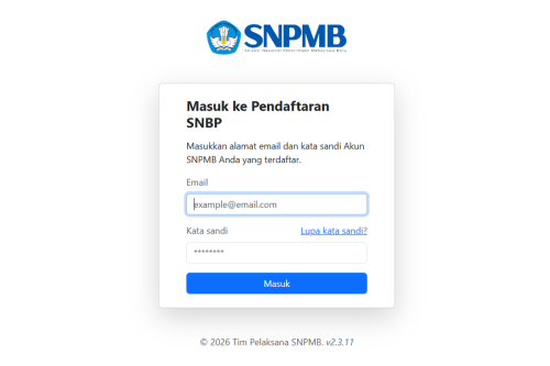 SNBP 2026, SNPMB 2026, cara daftar SNPMB 2026, Hari Terakhir Daftar, Segera Lakukan Finalisasi Akun SNBP 2026, Begini Caranya
