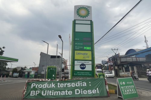 SPBU, bensin, SPBU BP, BP-AKR, Stok BBM di SPBU BP-AKR Juga Kosong